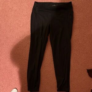 Athleta Women's Elegant Black Leggings